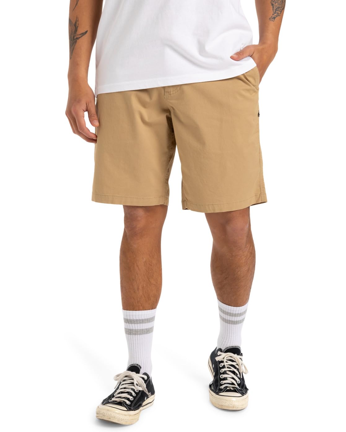Quiksilver Shorts MW Chino Straight Men Brown 28