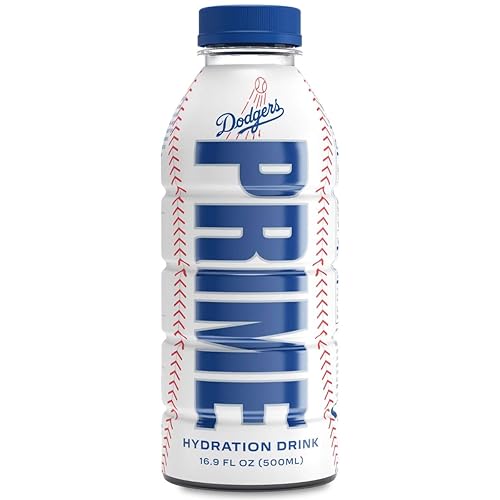 Prime Hydration Bebida deportiva de Logan Paul & KSI - Sabor a coco - Botella de 16.9 fl oz