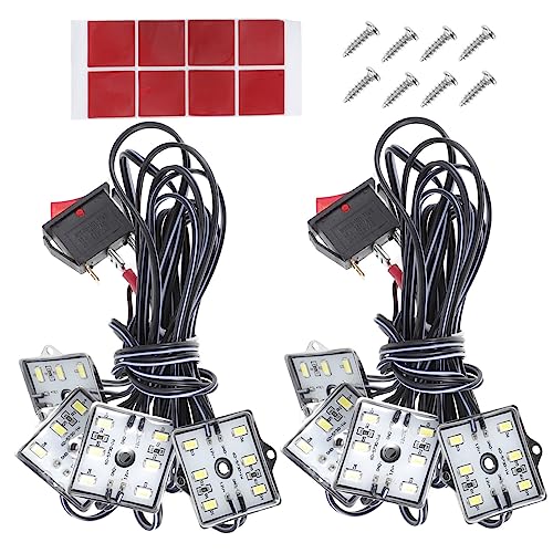 GANAZONO 12V LED Van Interior Lights LED Strip Light for Truck Trailer Lighting for Camping Box Use Easy Installation Durable Design Energy Efficient