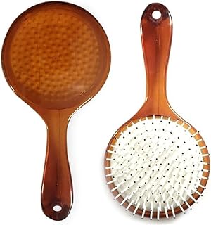 فرشاة شعر دائرية عالية الجودة تعمل بضغط الهواء بلون عشوائي قطعة واحدة