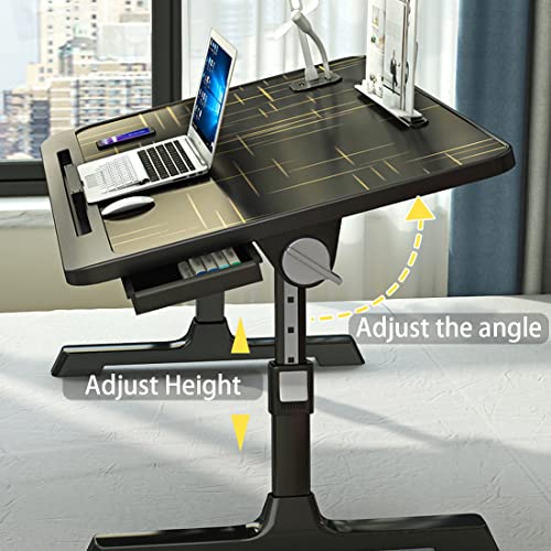 image for SIDIANBAN Laptop Bed Tray Desk, Adjustable Laptop Table with USB Charg