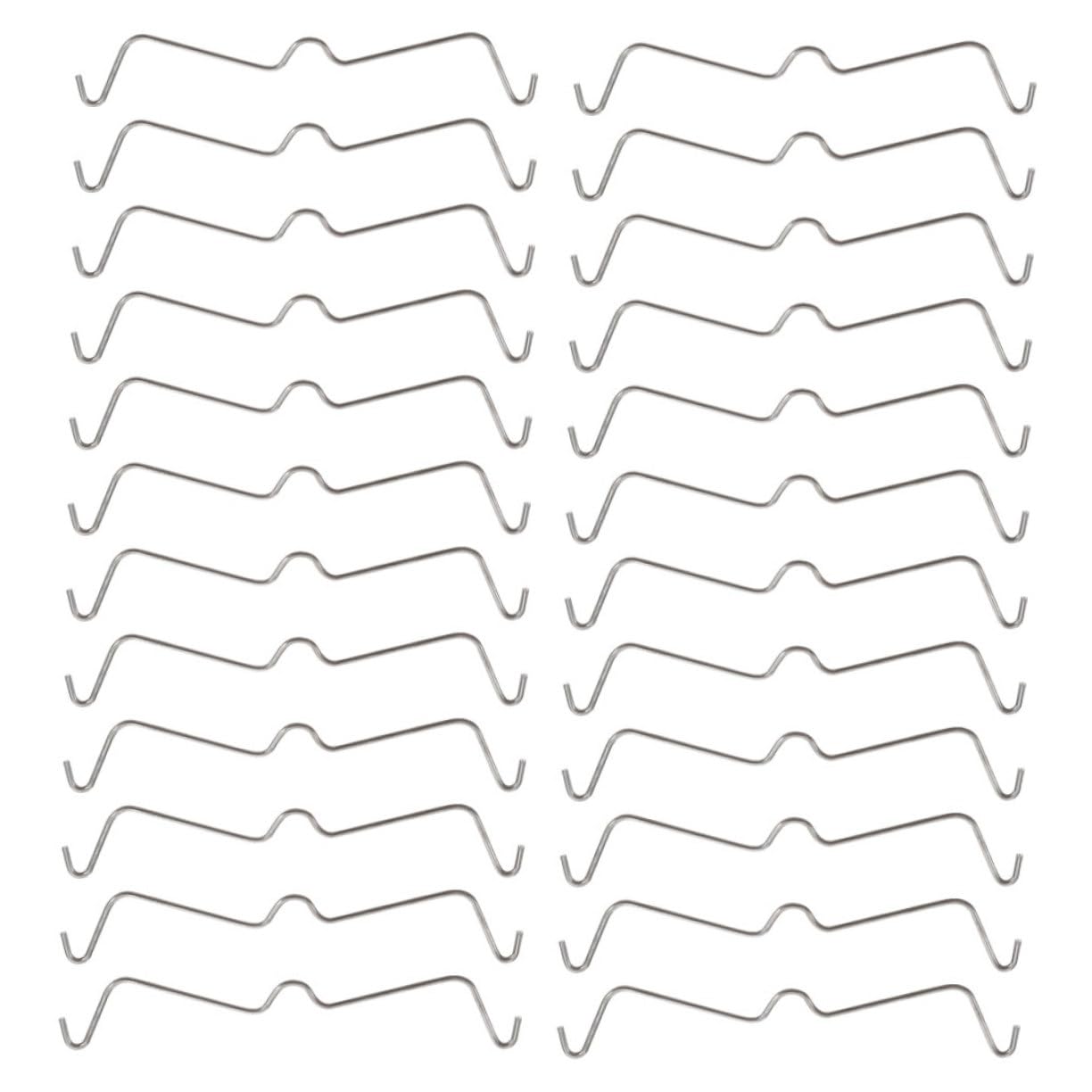 Hohopeti Pegboard Drill Hangers 80pcs Utility Pegboard Hooks Secure Attachment Construction Easy to Install