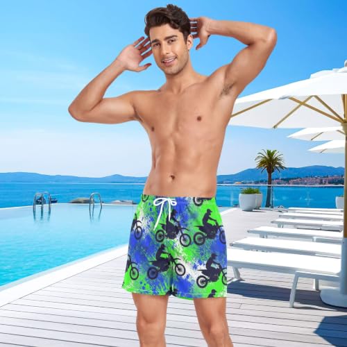 Pantalones cortos de voleibol y playa con diseño de salpicaduras urbanas 6