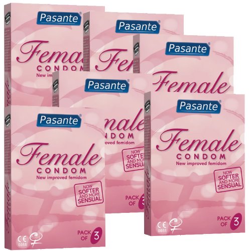 Frauenkondom "Femidom" (latexfrei) 6x3 Stück Vorteilspackung Cover