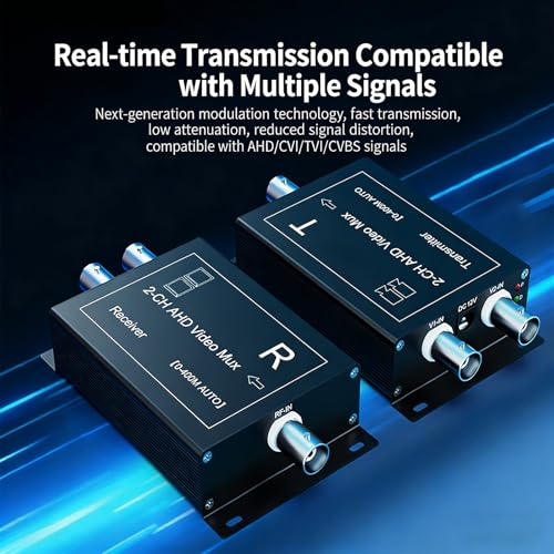 Multiplexeur coaxial pour connecter deux caméras de maison sur un câble - 2