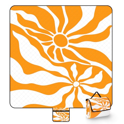 Couverture de pique-nique imperméable extérieure avec tapis de camping pliable