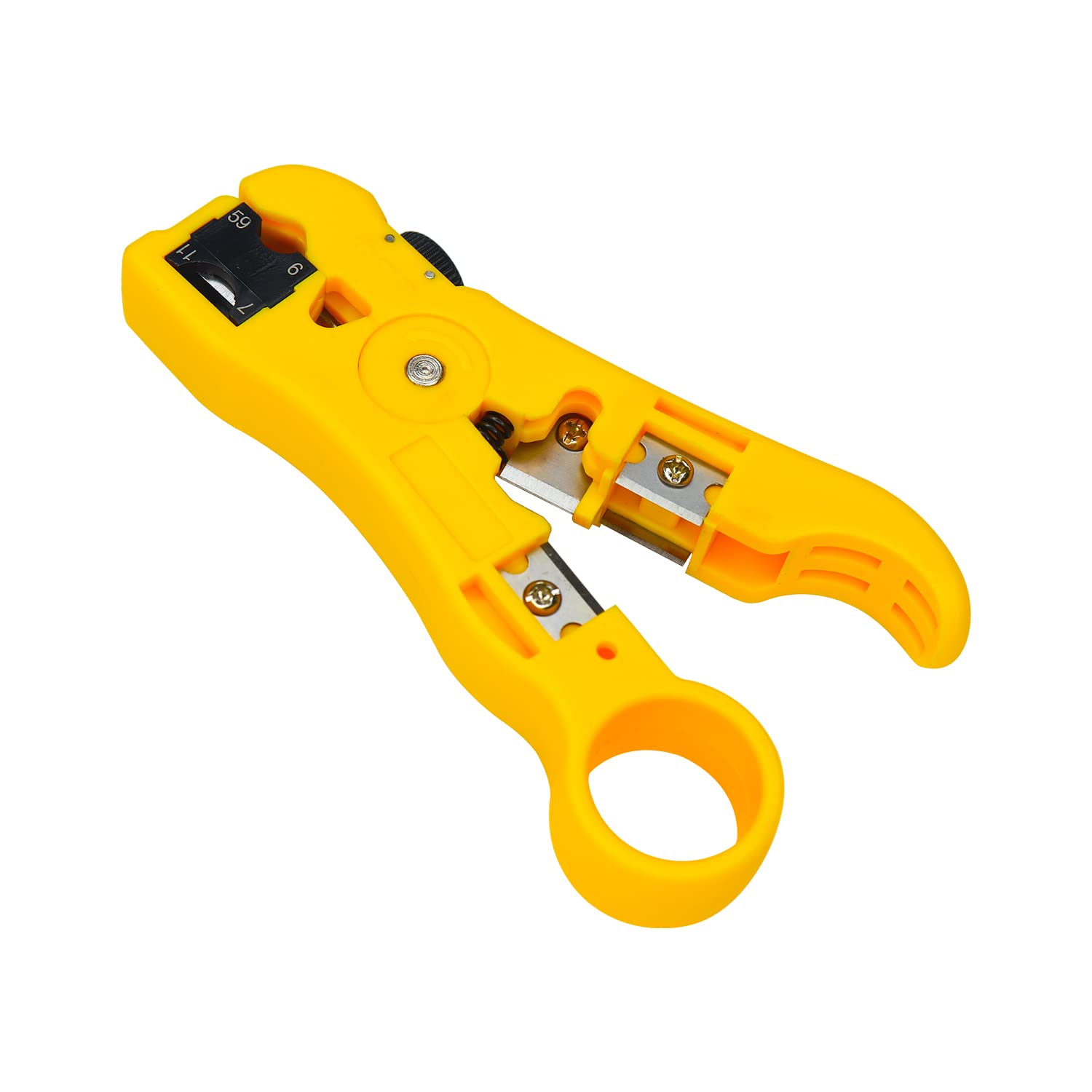 Electronic Spices HT-352 Universal Wire Stripper/Cutter for Flat or Round UTP CAT5 CAT6 Coax Cable Stripping Tool (B09X7FQV53) Amazon Price History, Amazon Price Tracker
