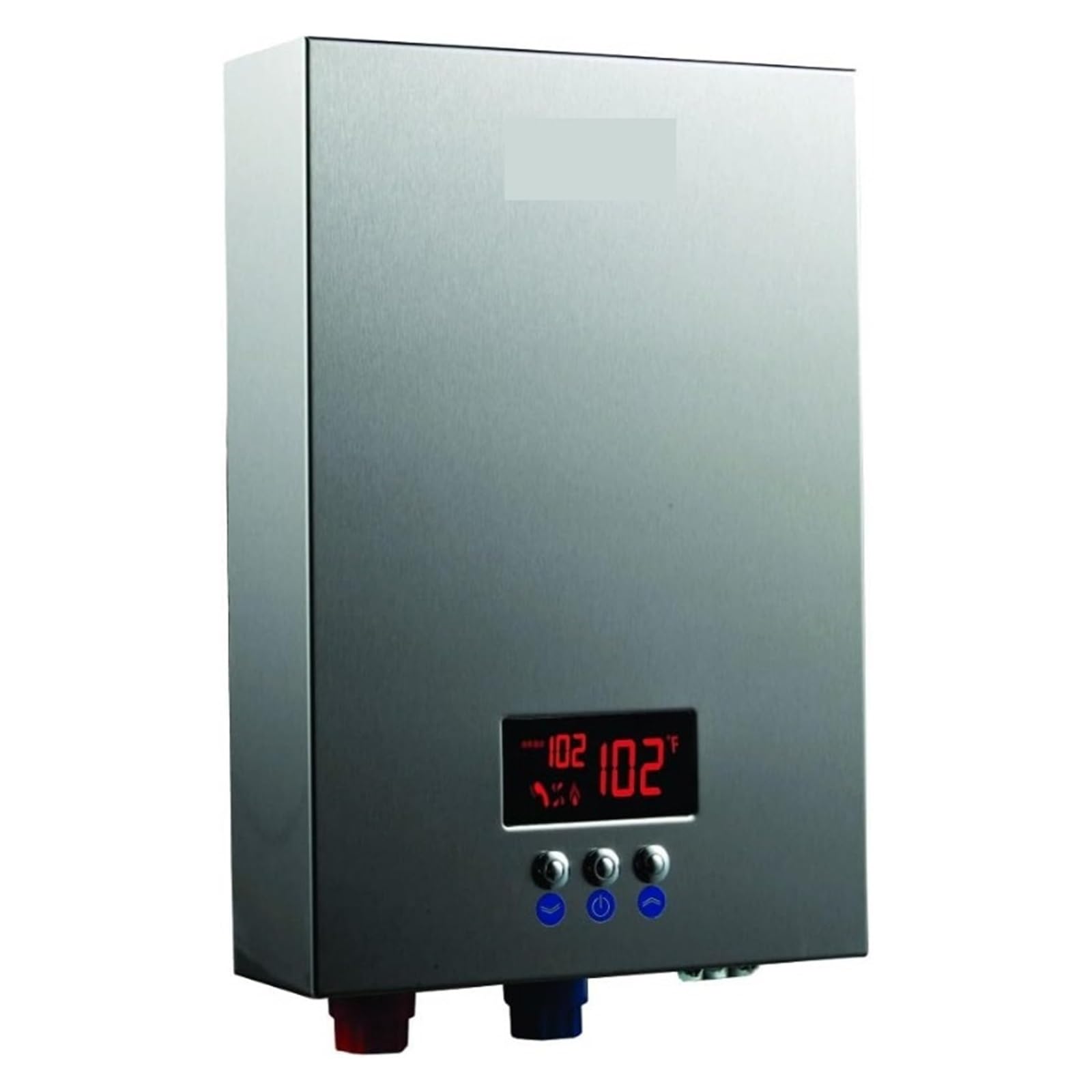 Calentador de Agua Electrico Instantaneo, Calentador De Agua Eléctrico Sin Tanque, Automodulante, De 18kW, con Múltiples Puntos De Uso, Pequeño para Duchas y Cocinas