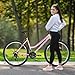 Ecarpat Womens' 26 Inch Mountain Bike, 21 Speed Gifts Bicycles for Womens, Female Bicycles V-Brake Outdoor Cycling Snow Commuting City Bike to School Work