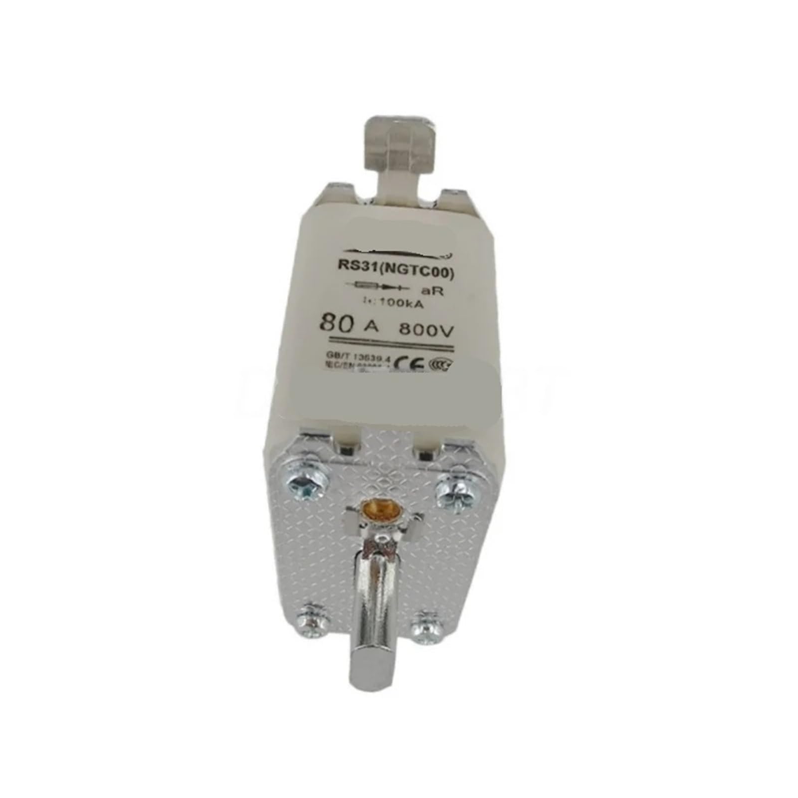 Fusible RS31 80A de type cartouche pour la maintenance des circuits de puissance