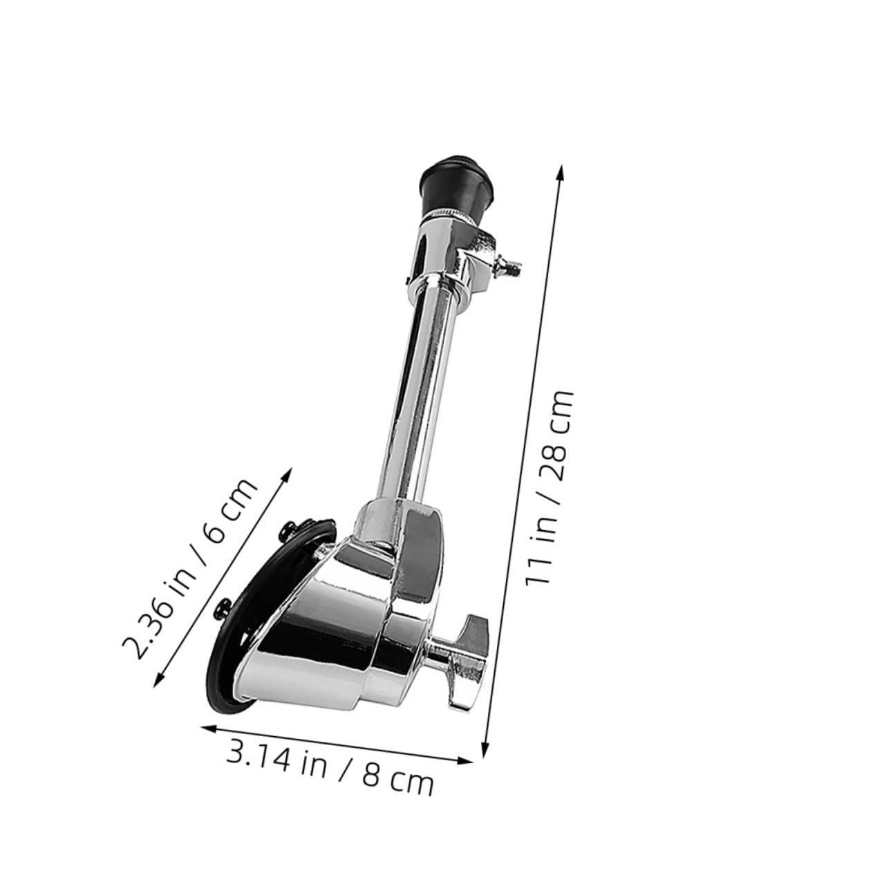 TOYANDONA Gambe Per Tamburo in Inossidabile Supporto Per Sperone Per Tamburo Parte Per Strumenti Percussione Supporto Inferiore Per Grancassa Accessorio Di Ricambio Per Batteria