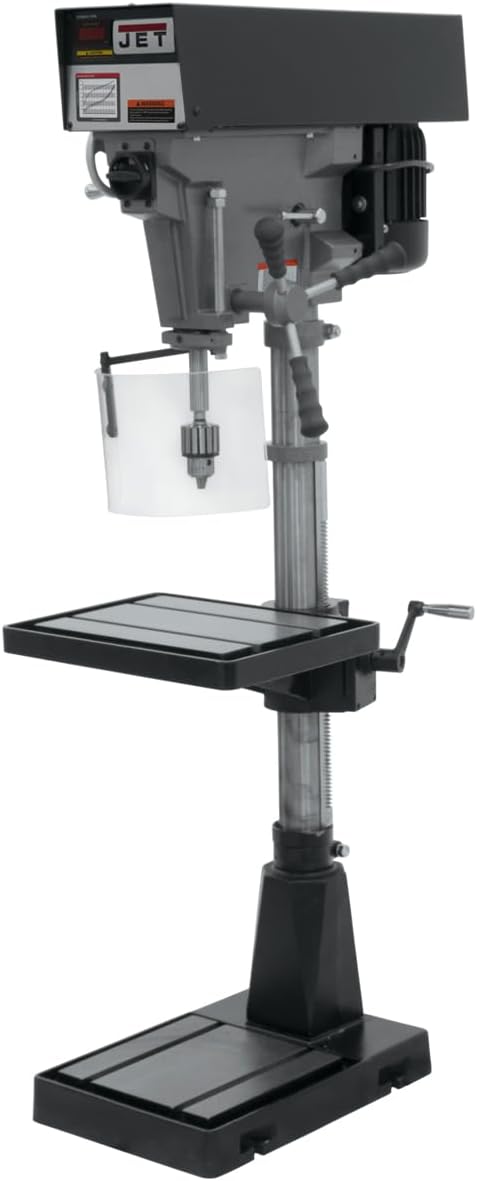 JET 15-Inch Floor Drill Press, Variable Speed, 1 HP, 220/440V 3Ph (Model J-A5818)