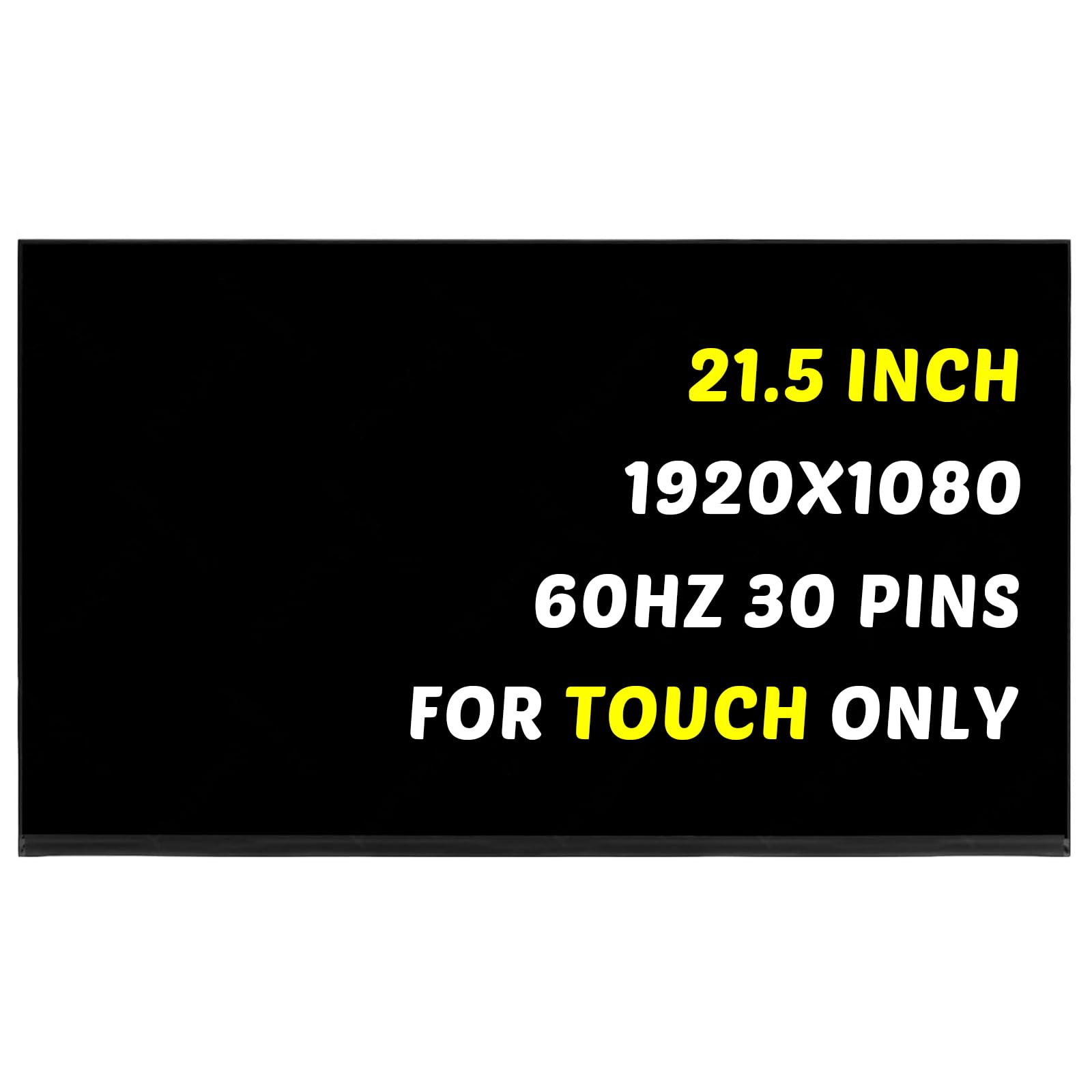 HOULISE Replacement for HP M13576-001 LCD Screen 1920x1080 21.5