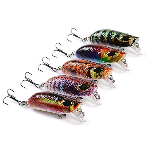 Isca de pesca, Andoer 5,8 cm 7g Crankbait Pesca Isca de Manivela Artificial Isca Pesada Isca Pesada