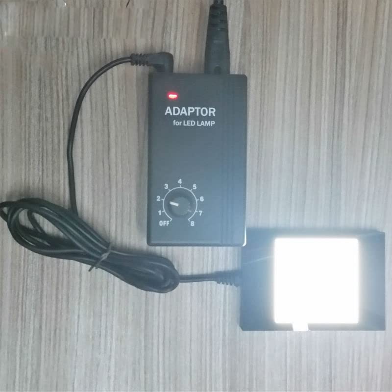 Microscope carré lumière réglable illuminateur pour accessoires de rechange
