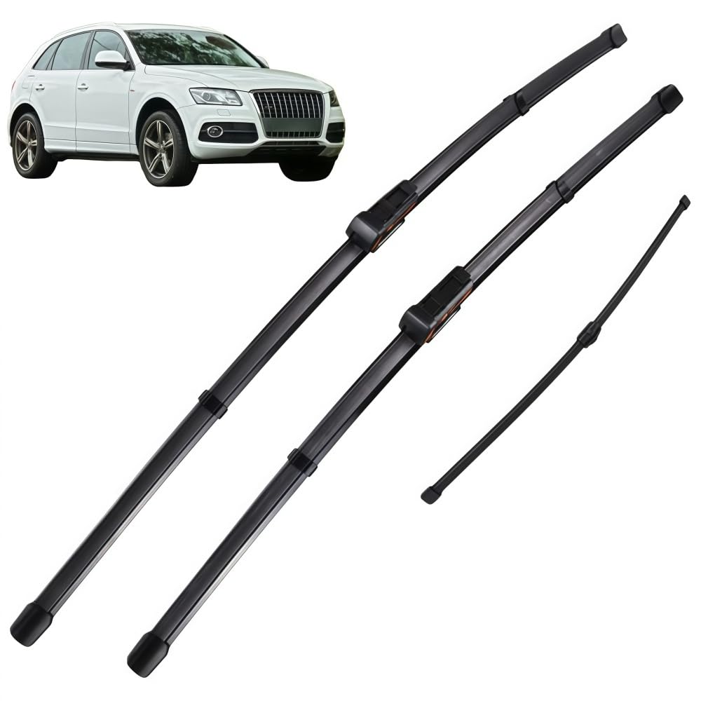ocpcrn Car Windshield Wiper Blades for Audi Q5 2023,Premium All-Season Wiper Blades,Replacement Windshield Wipers,Stable and Quiet