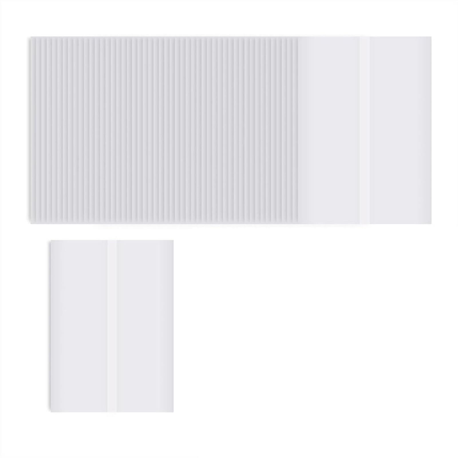 Vellum Jackets for Invitations 50 Sheets Pre-Folded Vellum Jackets for 5X7 Invitations, Wraps for 5 X 7 Wedding,Envelope Liners