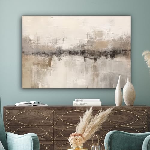 MuchoWow© Leinwand Bilder Groß XXL Wanddeko Wohnzimmer Aesthetic Room Decor – Bild 5