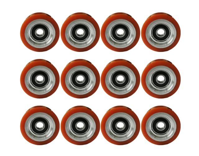 12 pk 70298701 70568201 Steel Dryer Support Roller Fits for Alliance IPSO Huebsch 70298701P