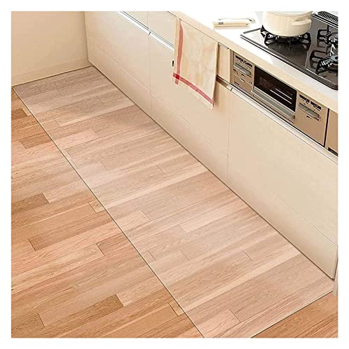 SRNS 5ft/7ft/8ft/10ft/12ft/15ft/20ft Long Kitchen Floor Mats, Clear Vinyl Plastic Carpet Protector, Non-Slip Transparent Rugs, Can Be Cut ( Size : 100x250cm(3ftx8ft) )