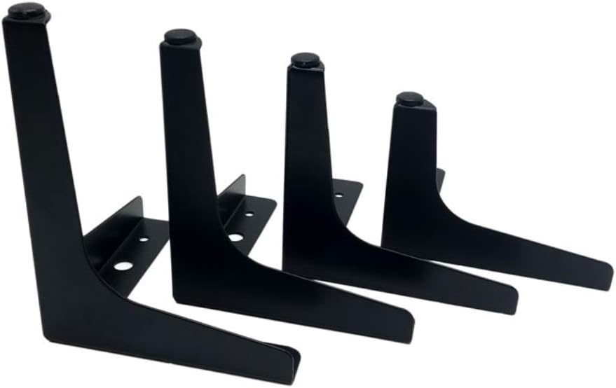 TUERSI 4pcs furniture sofa legs, made of heavy duty iron, durable and supportable. (Size : Height: 10cm)