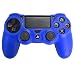 HDE PS4 Controller Skin Silicone Rubber Protective Grip for Sony Playstation 4 Wireless Dualshock Game Controllers (Blue)