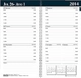 House of Doolittle Academic Weekly/Monthly Pocket Planner, 12 Months July 2014 to June 2015, 3.25 x 6.25 Inches, Monthly Indicators, Bright Green Recycled (HOD25509)