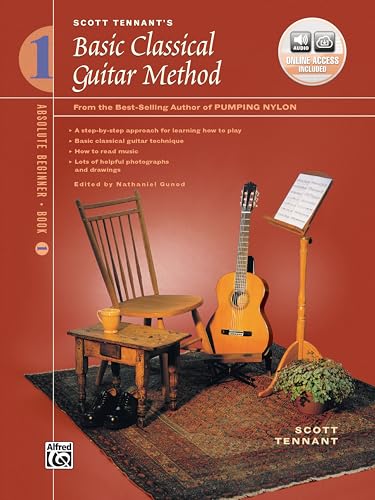 Scott Tennant's Basic Classical Guitar Method, Book 1 (Book & CD)