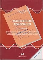 Matematicas Especiales (Second edition/Segunda edicion) 8488667272 Book Cover