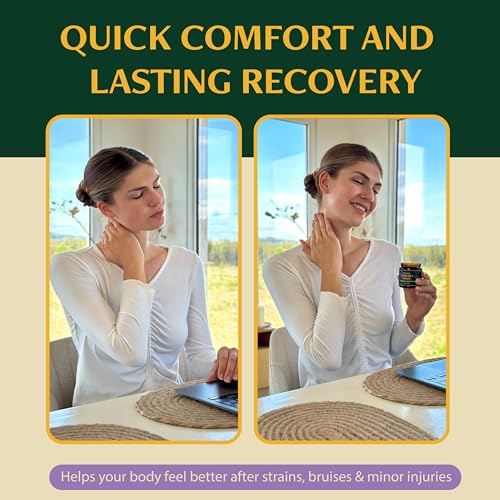 Wild Healing Comfrey Salve – Concentrated Herbal Balm with Arnica, Magnesium & MSM – Soothing Botanical Cream for Joints, Muscles & Dry Skin – 4.23 oz - Image 4