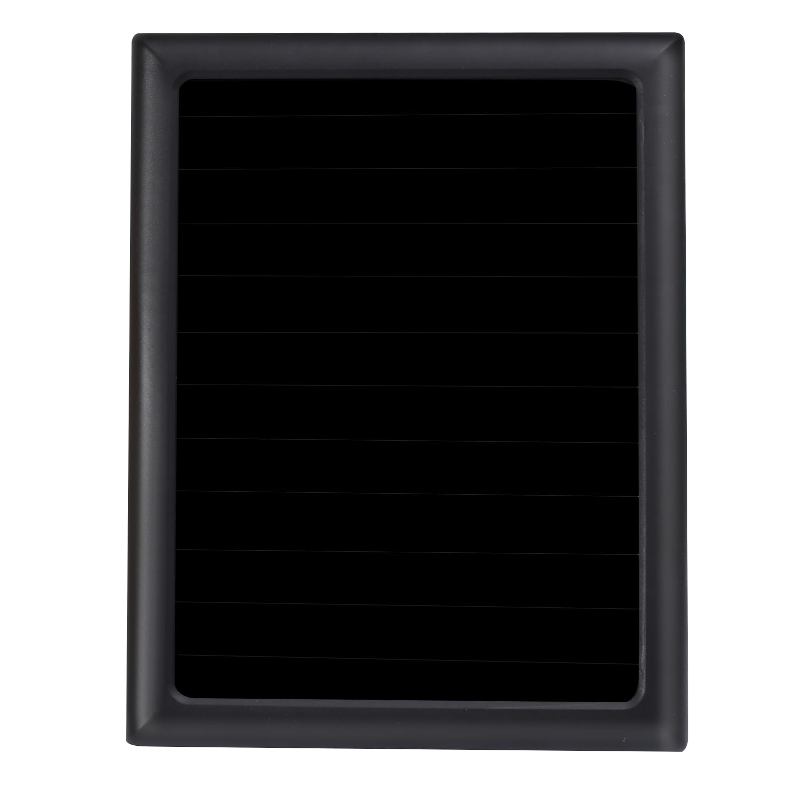 Ładowarka do paneli słonecznych do kamery Ring, kompatybilna z akumulatorem Ri ng Stick Up Cam, Ring Spotlight Plus/Pro, Ri ng Stick Up Pro, wodoodporna 6 w 5 V (czarna, 2 szt.)