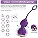 Kegel Balls Exercise Weight for Women Strengthening Pelvic Floor Exercises Tightening, Lovemmy Wireless Remote Silicone Ben Wa Balls Pelvic Weights Training Set for Beginners & Advanced
