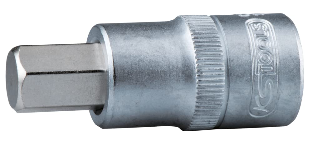 KS Tools - 922.1668 - Ultimate Hex Screwdriver Socket 1/2 Inch 55mm - 14mm, Chrome Satiné