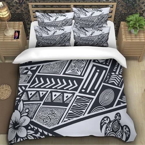 Chien Nageur Housse de Couette Imprimé 3D Parure de Lit 260x220cm - 5