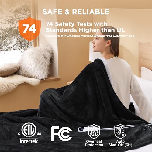 Bedsure BS-TH01-S Heated Blanket Electric Throw thumb #4