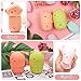 Ozazuco Beauty Blender Container/2 Beauty Sponge Travel Case and 2 Makeup Sponge Drying Holder/Cute Cat Silicone Makeup Sponge Travel Carrying Case/Beauty Blender Holder Dry Rack Easy To Carry.