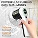 Swyprrix Electric Bathroom Cleaning Brush, Cordless Spin Scrubber Full Body Waterproof IPX7 with 6 Replaceable Brush Heads for Bathtub/Kitchen/Window/Home Cleaning -SD-CTB02