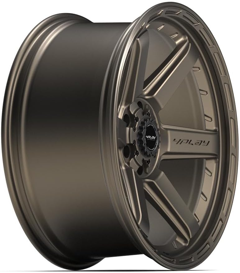 4PLAY Wheels 4P63 22 Inch Rim Fits 6x135 & 6x139.7 22x10 Satin Bronze (1)