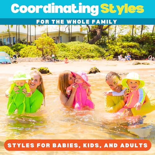 Image of SwimZip UPF 50+ Long Sleeve Rash Guard for Boys' and Girls' - Baby, Toddler, Kids
