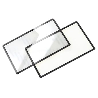 Top Glass Lens Cover LCD Screen Len Front Cover for 3DS XL/New 3DS XL