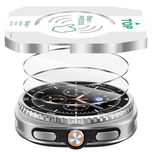 Protection écran Galaxy Watch 8 Classic 46 mm anti rayure en verre trempé Suoman