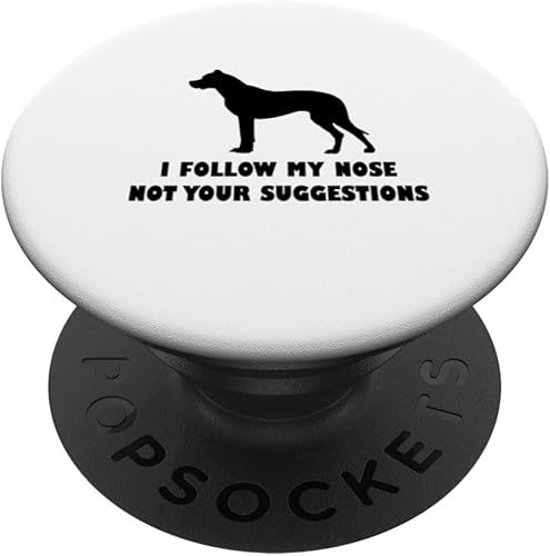 Dogo Argentino i follow my nose not your suggestions PopSockets Standard PopGrip
