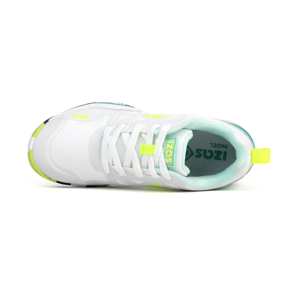 Zapatillas de Padel Hombre Mujer Cordones Suela Antideslizante Ligeras Transpirables Alto Rendimiento Unisex Blanco Negro Rosa