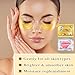 PERVALA 30PCS Lip Mask & Under Eye Mask, 24K Under Eye Patches for Puffy Eyes, Pink Lip Masks Skincare, Effectively Moisturizing the Skin, Reducing Fine Lines & Dark Circle