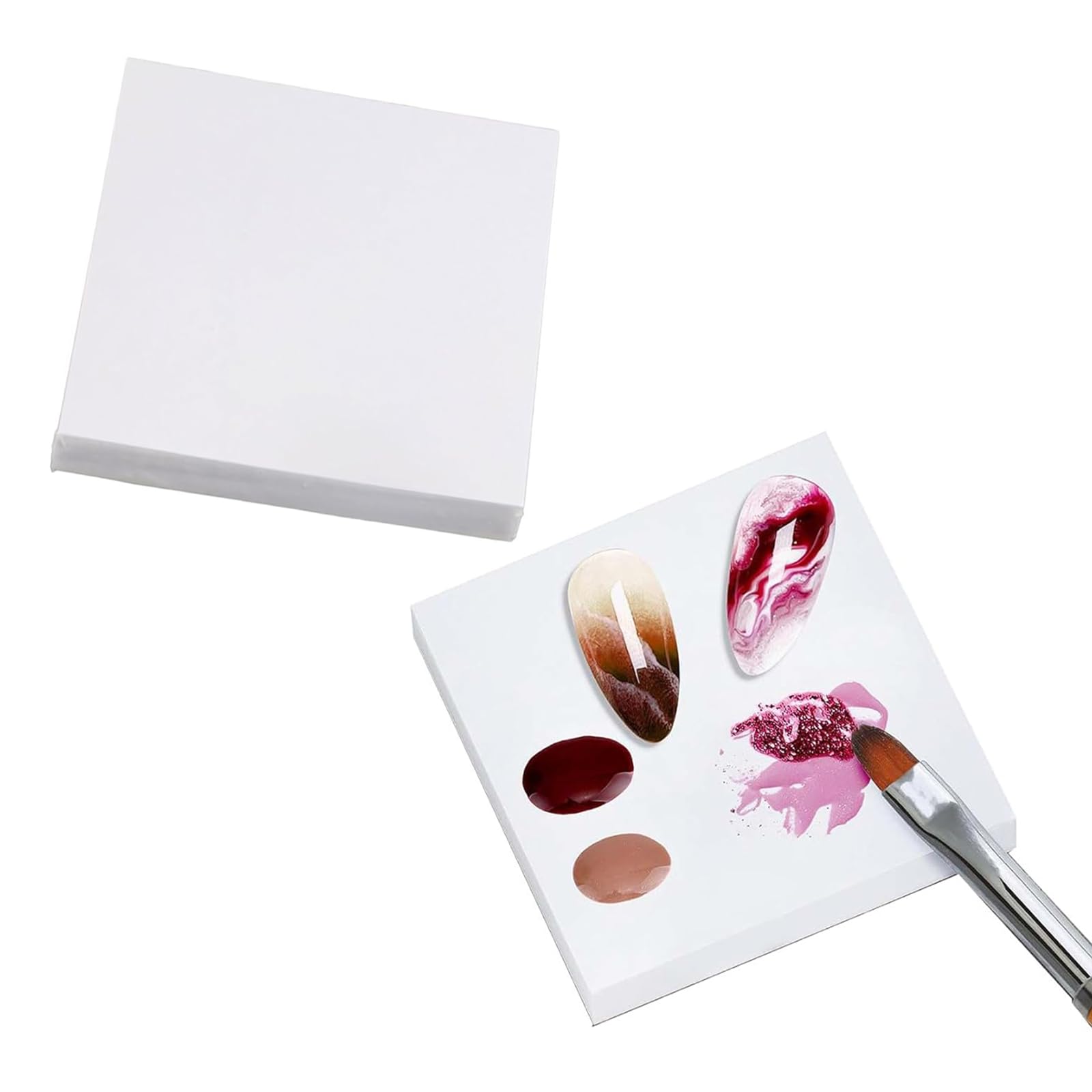 ネイルペーパー パレットタイプ 使い捨て ジェルネイル 耐水紙 50枚