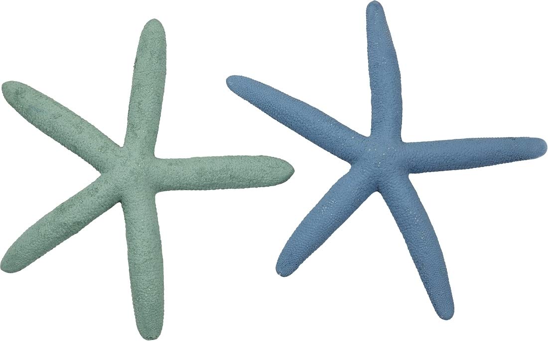 The Seashell Company Dyed Pastel Finger Starfish, 4-6 inch, Set of 10