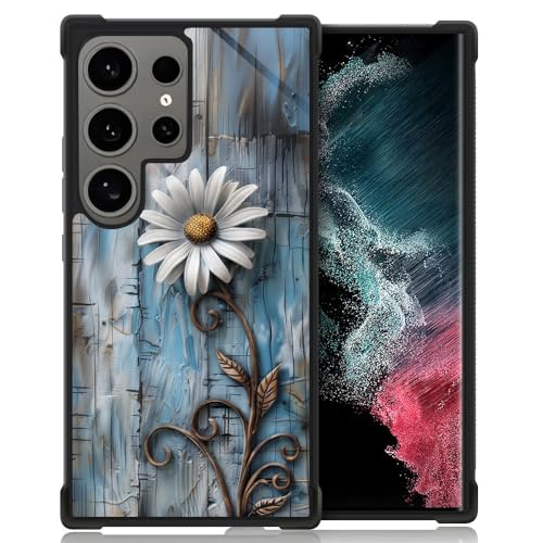 Coque Samsung S23 Ultra fleurie en TPU souple antichoc