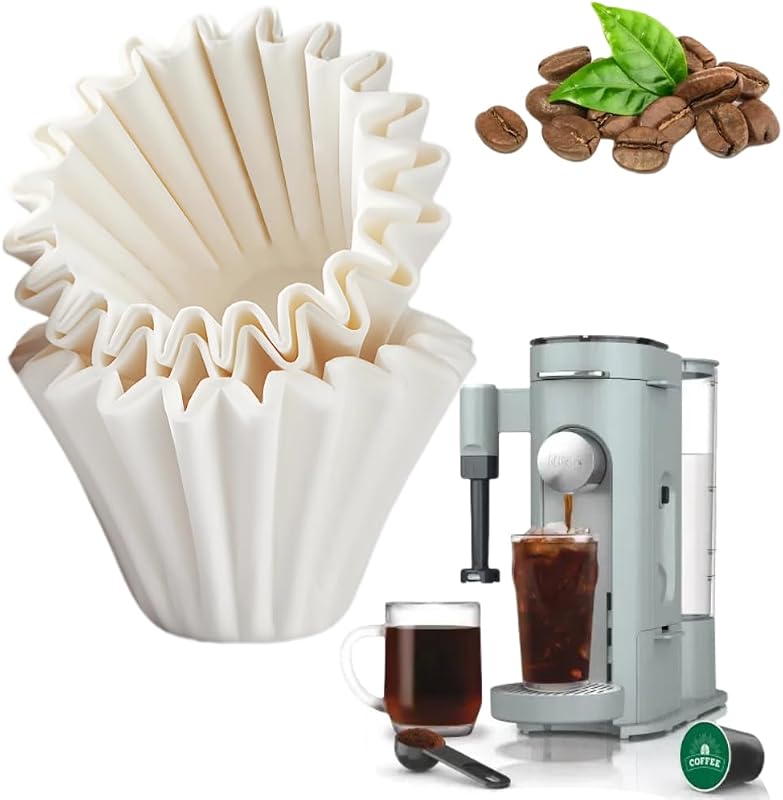 Mini Coffee Filters 200Pcs for Ninja PB051, Small Ninja Coffee Filter | Small coffee filters 200Pcs: for ninja coffee filter for PB051 pods & grounds. Mini coffee filters disposable, 1-2 cup.