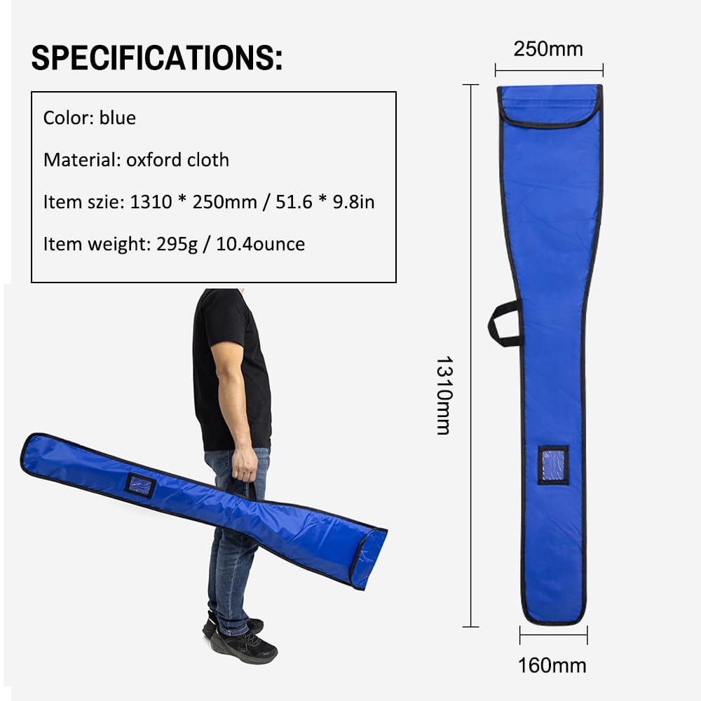 Funien Paddle Bag KPaddle Bag OxCloth Storage Bag for Split Paddle Outdoor Paddle Bag DualLayer Paddle Storage Bag