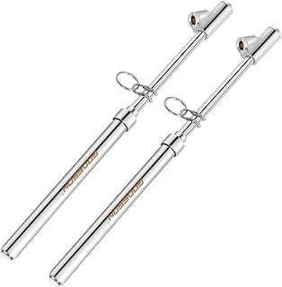 GODESON Dual Head Heavy Duty Tire Pressure Gauge 10-150 PSI, 1-10 Bar - Accurate Truck, Car, SUV Gauge, Pack of 2